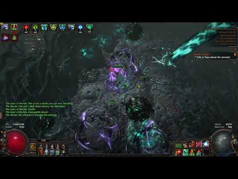 {PoE 3.20} Flicker Strike - Eater of Worlds Showcase