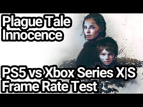 A Plague Tale Innocence PS5 vs Xbox Series X|S Frame Rate Comparison