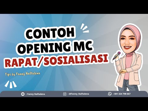 Contoh MC Formal Opening Sosialisasi Script Pembawa Acara Rapat Contoh Menjadi MC Untuk Pemula