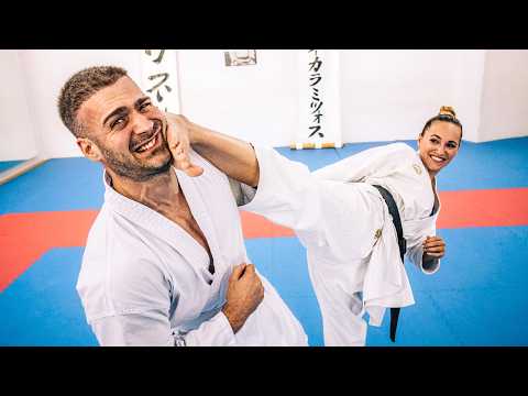 POV: Du musst Karate mit einer Weltmeisterin machen!