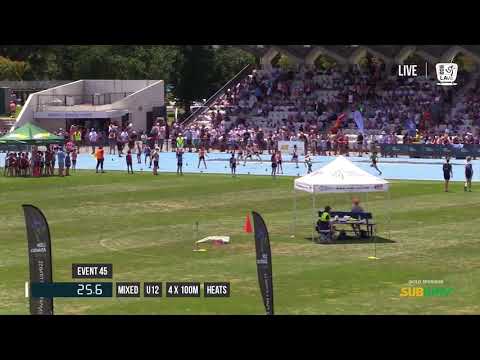 MIXED U11 4X100M HEAT 1 - 2017 SUBWAY STATE RELAY CHAMPIONSHIPS // LAVicTV