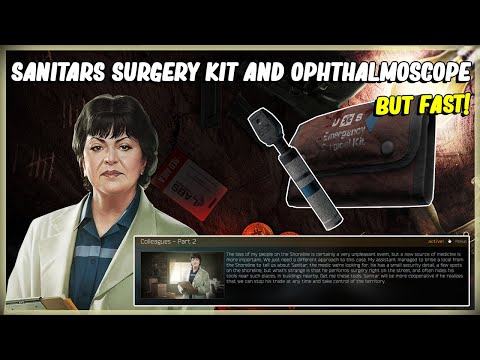 OBTAIN SANITARS SURGERY KIT AND OPHTHALMOSCOPE - EFT - THERAPIST COLLEAGUES PART 2 COTTAGE KEY 12.11