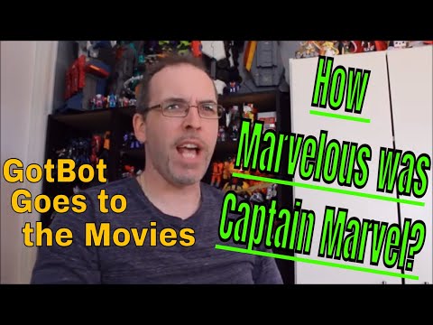 Captain Marvel (Spoilers AFTER First 7 Mins.) - GotBot Goes To the Movies
