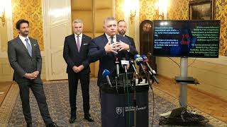 TK R. Fico, R. Kaliňák, T. Gašpar, M. Para: Pozastavenie účinnosti právnej úpravy o kajúcnikoch