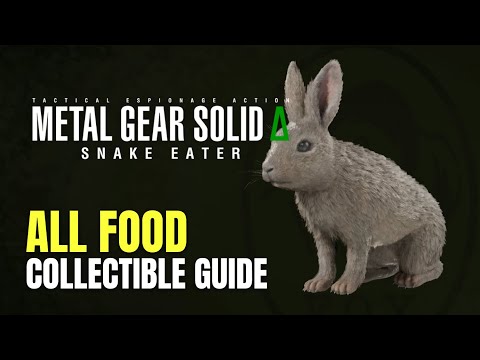 Metal Gear Solid Delta: Snake Eater All Food Location - Gastronome Trophy / Achievement Guide