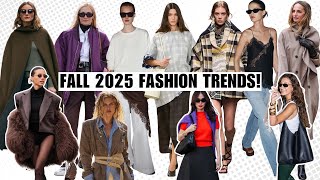 Top 10 Wearable Fall 2025 Fashion Trends You Need To Know!