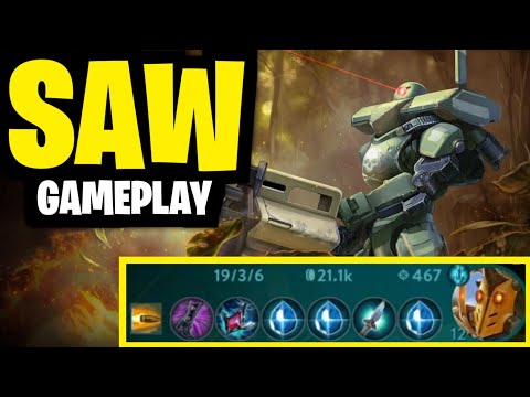 SAW CP JUNGLE - THIS IS THE CONSEQUENCE IF THIS HERO NOT BANNED! | VAINGLORY 5V5 |