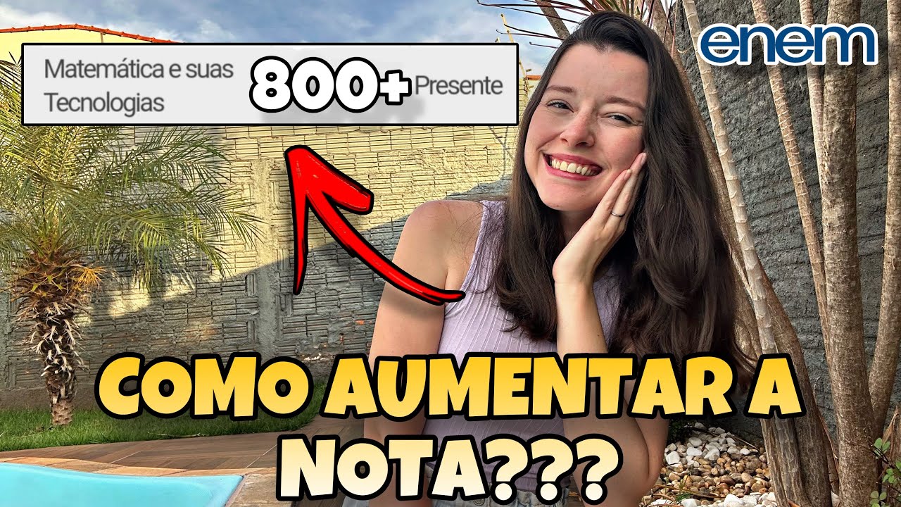 COMO ESTUDAR MATEMÁTICA PARA O ENEM | Como acertar mais questões de matemática no Enem!!!