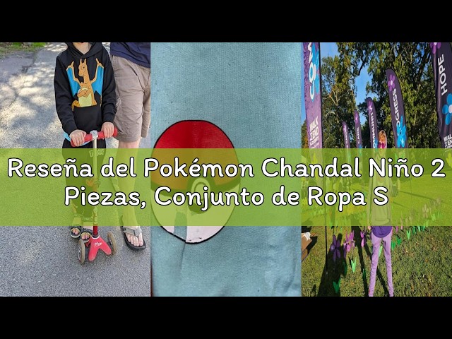 Vídeo relacionado con Pokémon Sudadera Niño - Sudadera Manta con Capucha Talla Única, Batamanta Niño - Regalos Niño Navidad (Amarillo)