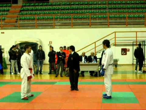 CAMPIONATO REGIONALE KUMITE ASSOLUTI 76 kg FIJLKAM (DE MARZI VS FIORE)