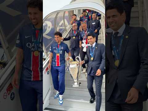 Our champions are in Paris! 👋 #ucl #championsleague