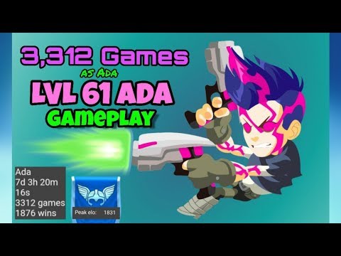 Lvl 61 Tryhard Ada Platinum Gameplay (Brawlhalla)
