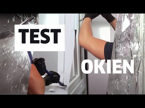 Okno antywłamaniowe - Oknoplast - test antywłamaniowy okna