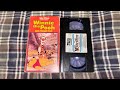 Closing To Winnie The Pooh And Tigger Too 1986 Canadian VHS