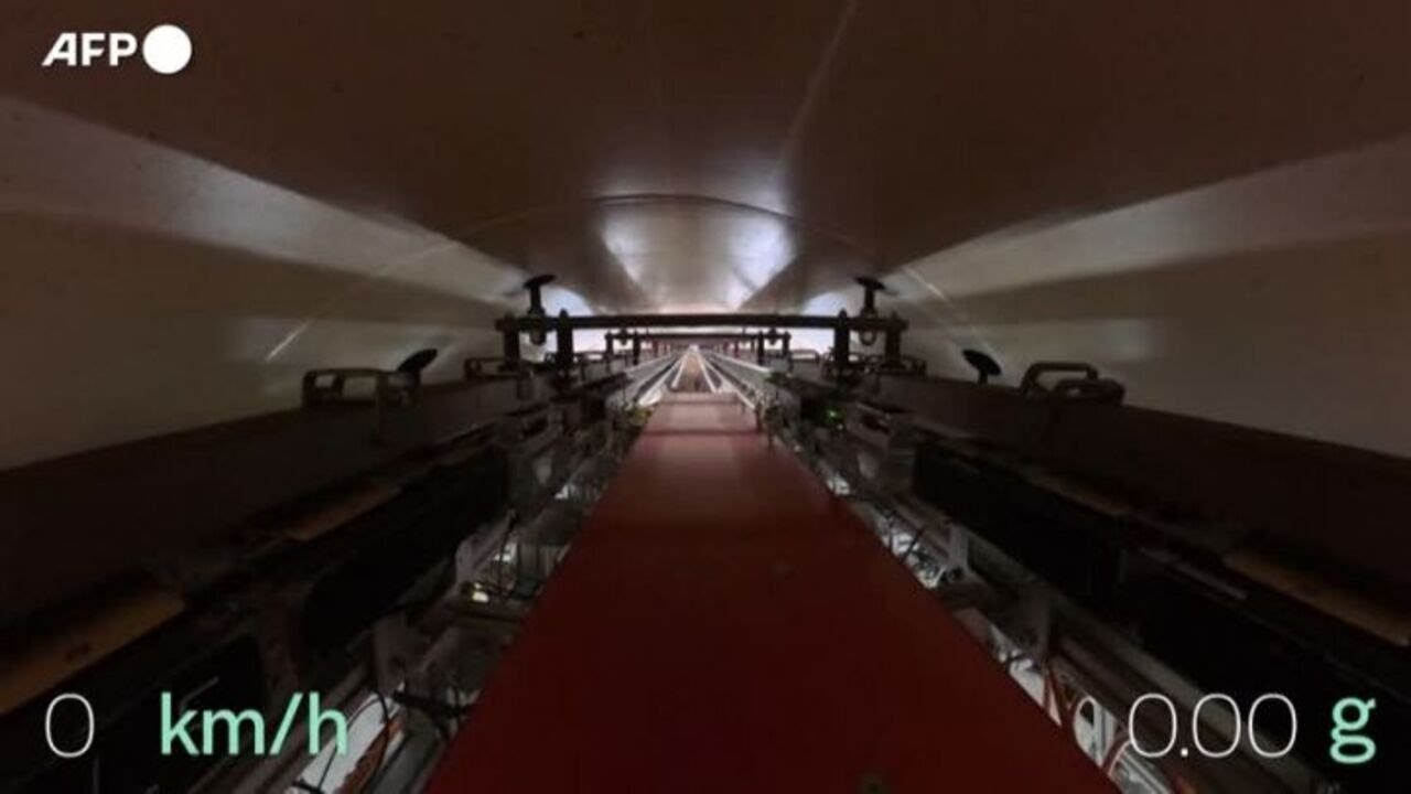 Hyperloop, record europeo di velocita' nei test in Olanda