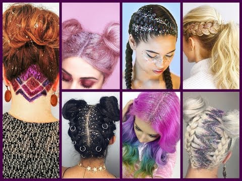 Glitter Roots Hair Trend - 35 Cute Summer Hairstyles...