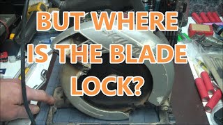 How To Change The Blade On A SkilSaw 5150 - Where Is The Blade Lock On A Skilsaw 5150