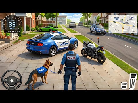 🚓 Police Car Chase Simulator 3D – Real City Cop Pursuit Gameplay (Android)