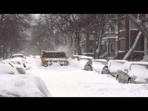 On a snow day... only some vehicles are going to make it
