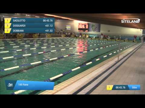 Serie 4 dei 100 Rana  Assoluti Maschi Master - Campionati Regionali Master 2015 VENETO e FRIULI VG