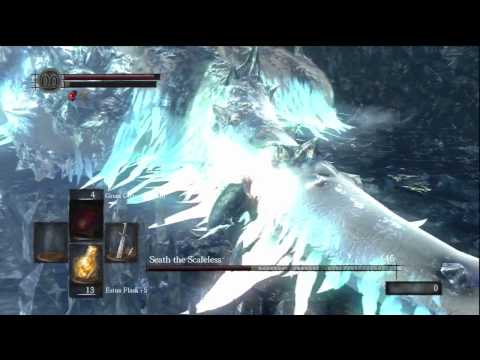 Dark Souls  Seath The Scaleless Boss Fight Walkthrough