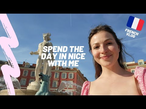 French vlog - Spend the day in Nice with me [FR & EN SUBS]