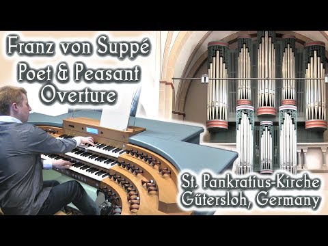 POET & PEASANT OVERTURE - VON SUPPÉ - RIEGER ORGAN OF ST. PANKRATIUS-KIRCHE, GÜTERSLOH, GERMANY