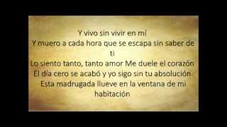 Día Cero con letra-La Oreja De Van Gogh