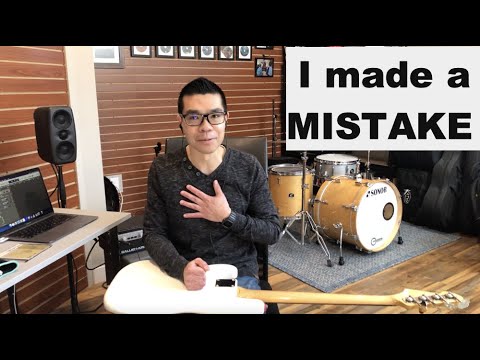 HO COMMESSO UN ERRORE - Avrei dovuto suonare il basso P!