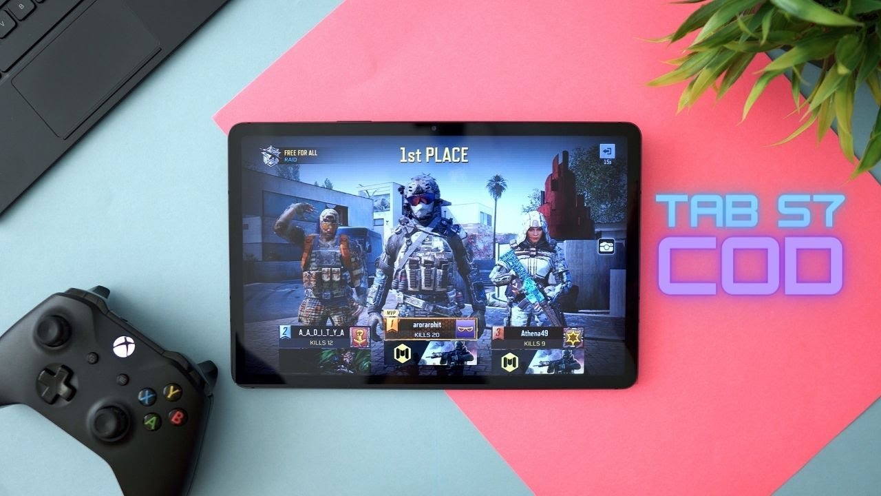 Samsung Tab S7 + Call Of Duty (COD) + Xbox Controller = Awesome | Tab Vs Dex Mode