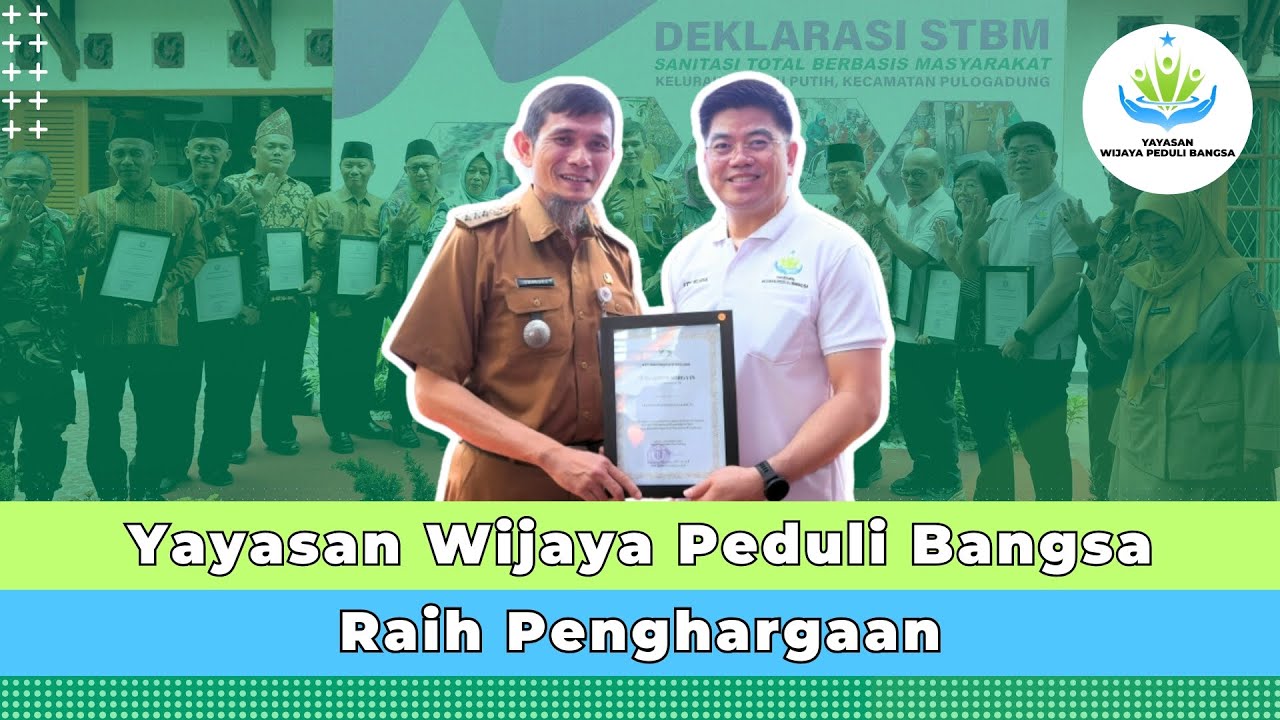 Yayasan Wijaya Peduli Bangsa Raih Penghargaan