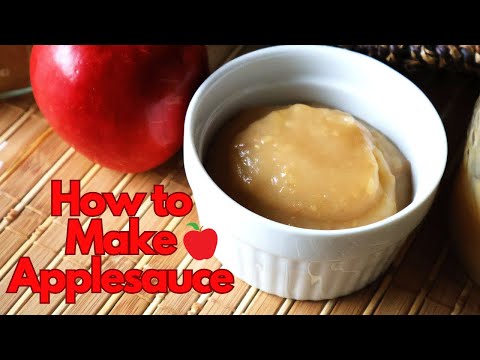 Homemade Applesauce ~ It's More Than Just a Snack