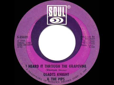 1967 HITS ARCHIVE: I Heard It Through The Grapevine - Gladys Knight & The Pips (#1 record--mono 45)