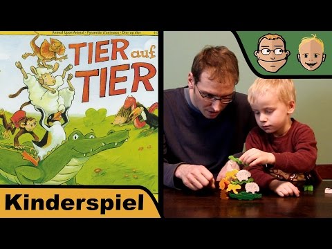 Tier auf Tier - Kinderspiel - Hunter & Sohn