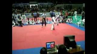 TJ Avelino in the 2011 Nationals Taekwondo Championship