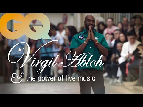 Virgil Abloh : le pouvoir de la musique live | GQ