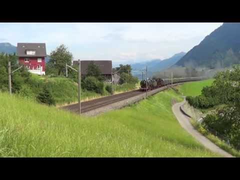 Gotthard Bahnverkehr am 29.06.15 – „Das Dampfspektakel am GTH geht weiter“