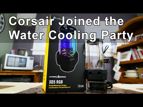 Unboxing the Corsair Hydro Series XD5 RGB Pump/Reservoir Combo