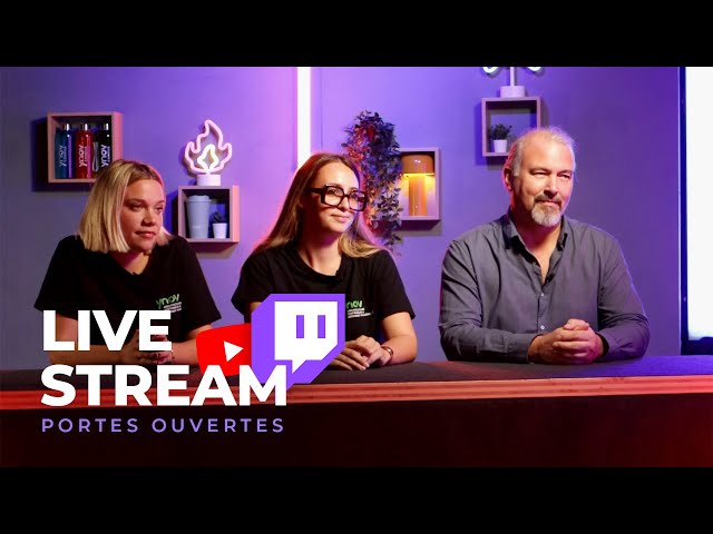 Replay Live Stream Journée Portes Ouvertes