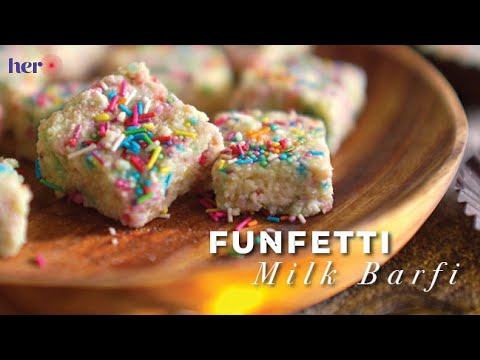 Confetti Barfi Recipe | #food #foodlover #sweets #sweetsrecipe