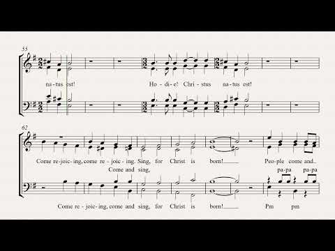 Rejoice Christ is born SOPS