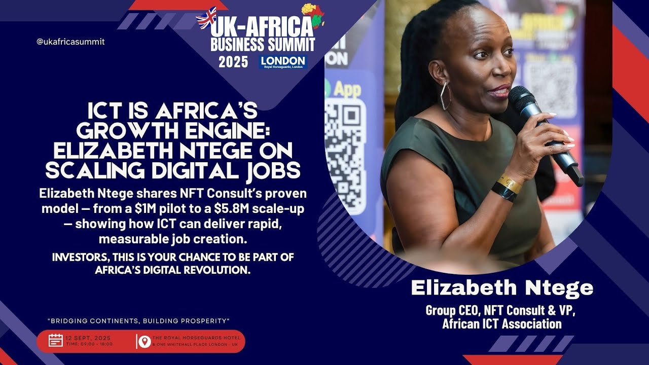 💻 Africa’s Digital Workforce Is Ready | Elizabeth Ntege | #UKAfricaSummit2025