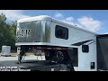 2020 Bison 4 Horse Trailer Ranger 8414 | 14' LQ, Slide, Dinette, Couch, FULL REAR TACK