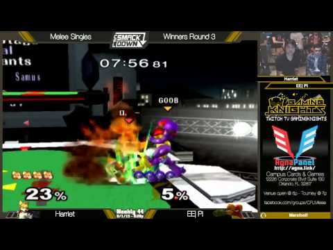 Harriet (Fox) vs Pi (Samus)