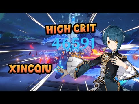 Xingqiu Main DPS one shot bosses | Genshin Impact |