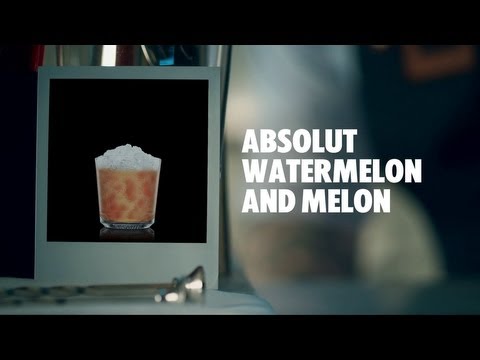 ABSOLUT WATERMELON AND MELON DRINK RECIPE - HOW TO MIX