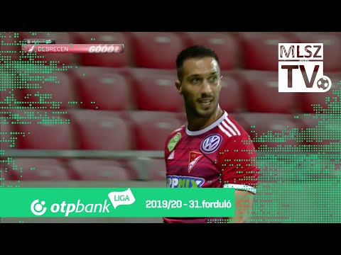Szécsi Márk első gólja a DVSC – DVTK mérkőzésen