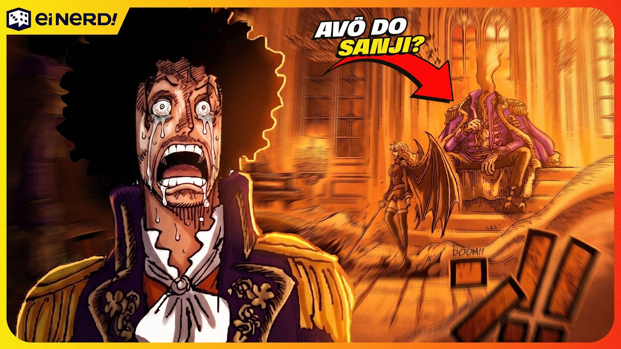REVELEDO QUEM É NOVO VILÃO MISTERIOSO DE ONE PIECE! É O AVÔ DO… SANJI?