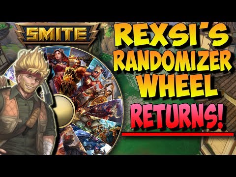 REXSI'S RANDOM GOD & BUILD WHEEL RETURNS! YES OR NO?! - Masters Ranked Duel - SMITE