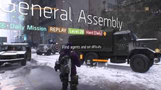 The Division. Divided We Fall (UK) Solo Hard Missions @ 30
